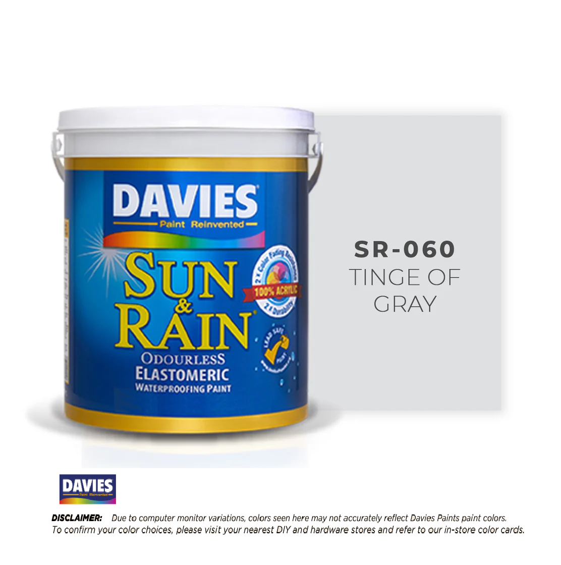 DAVIES CF-SR-060 TINGE OF GRAY