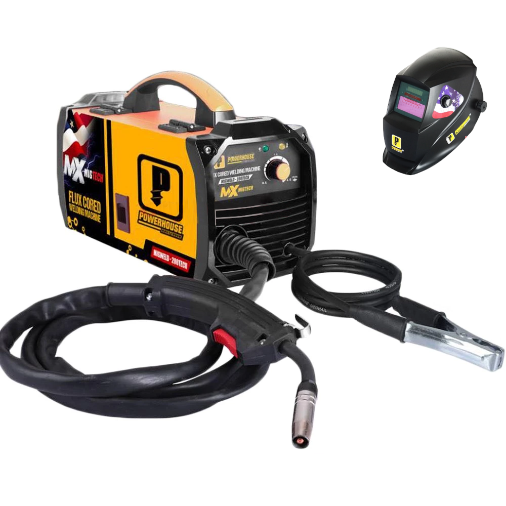 PowerHouse MIGWELD-200TECH with FREE Welding Helmet